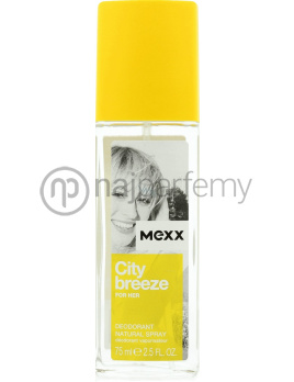 Mexx City Breeze For Her, dezodorant sklo 75 ml