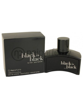 Texill Black is Black for Men, Toaletná voda 100ml (Výborná Alternativa toaletnej vody Giorgio Armani Black Code)