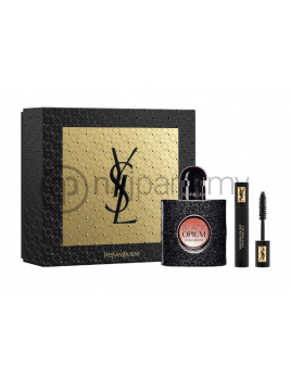 Yves Saint Laurent Opium Black SET: Parfumovaná voda 30ml + Riasenka 2ml