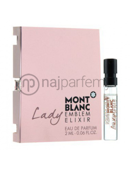 Mont Blanc Lady Emblem Elixir, Vzorka vône
