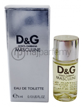 Dolce & Gabbana Masculine, Toaletná voda 4ml - Prázdny flakón