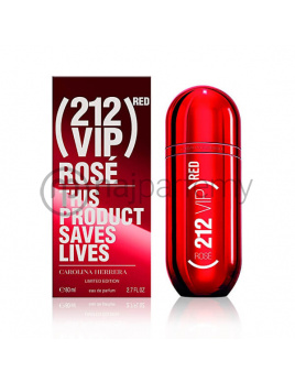 Carolina Herrera 212 VIP Rose Red, Parfumovaná voda 80ml