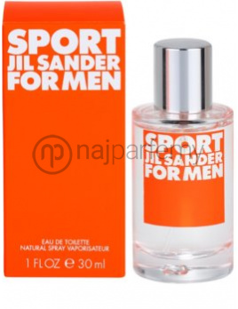 Jil Sander Sport for Men, Toaletná voda 30ml