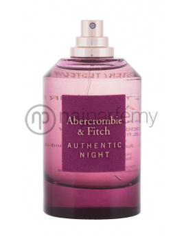 Abercrombie & Fitch Authentic Night, Parfumovaná voda 100ml, Tester