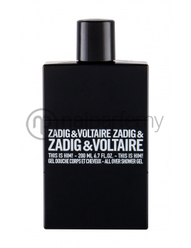 Zadig & Voltaire This is Him!, Sprchovací gél 200ml