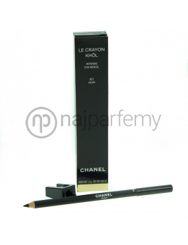 Chanel Le Crayon Khol ceruzka na oči odtieň 61 Noir (Intense Eye Pencil) 1,4 g