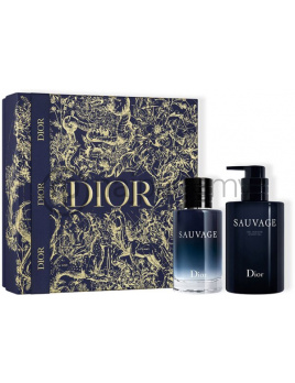 Christian Dior Sauvage, SET: Toaletná voda 100 ml + Sprchovací gél 250 ml