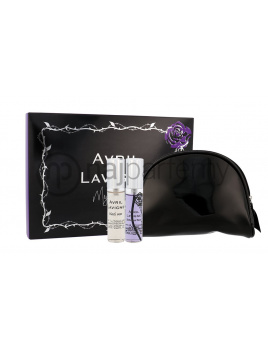 Avril Lavigne Mini Set: Black Star 10 ml + Forbidden Rose 10 ml + kozmetická taška