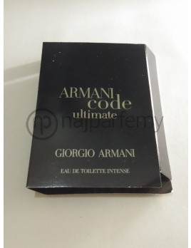Giorgio Armani Code Ultimate, Vzorka vône - Intense