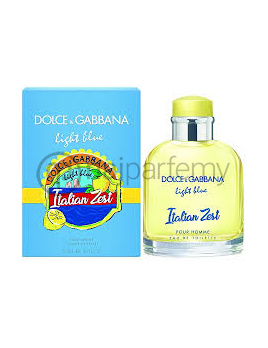 Dolce & Gabbana Light Blue Italian Zest, Toaletná voda 75ml