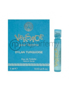 Versace Dylan Turquoise, Vzorka vône