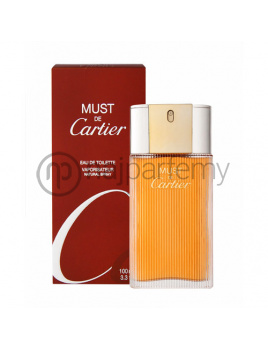 Cartier Must, Toaletná voda 100ml - tester