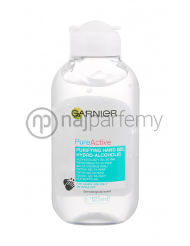 Garnier PureActive Purifying Hand Gel, Antibakteriálny prípravok 125ml