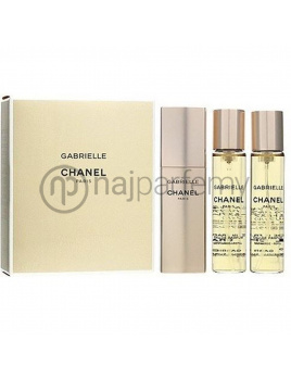 Chanel Gabrielle, Parfumovaná voda 3x20ml, Twist and spray