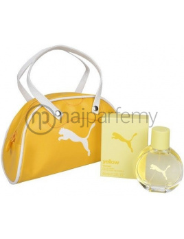 Puma Yellow For Women toaletná voda 40 ml + kozmetická taška