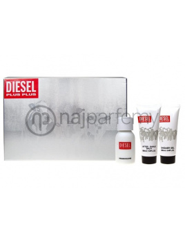 Diesel Plus Plus Masculine, Edt 75ml + 100ml sprchový gel + 100ml balzám po holení