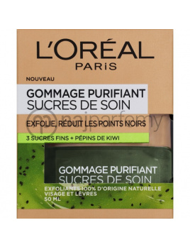 L'Oréal Paris Gommage Purifiant Sucres De Soin, Pleťový píling 50ml