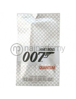 James Bond 007 Quantum, Vzorka vône
