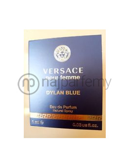 Versace Dylan Blue Pour Femme, Vzorka vône EDP