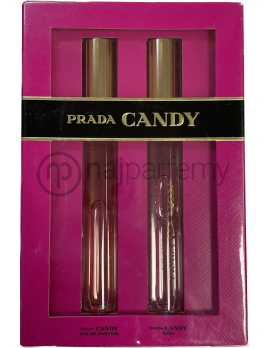 Prada SET: Prada Candy, Parfumovaná voda Roll-on 10ml + Prada Candy Kiss, Parfumovaná voda Roll-on 10ml