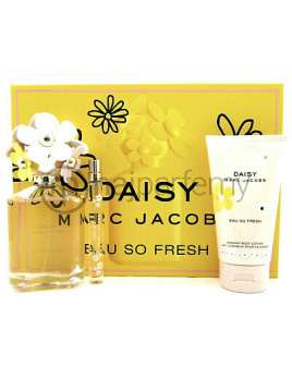 Marc Jacobs Daisy Eau So Fresh, toaletná voda 125 ml + telové mlieko 150 ml + toaletná voda 10 ml