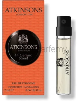 Atkinsons 44 Gerrard Street, EDC - Vzorka vône