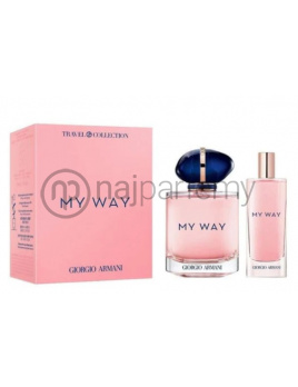Giorgio Armani My Way, Parfumovaná voda 90ml + Parfumovaná voda 15ml