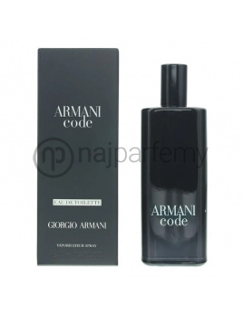 Giorgio Armani Black Code 2023, Toaletná voda 15ml