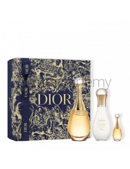 Christian Dior Jadore SET: Parfumovaná voda 100ml + Parfumovaná voda 5ml + Telové mlieko 75ml
