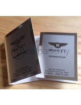 Bentley Momentum, Vzorka vône EDT