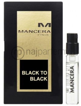 MANCERA Black to Black, Vzorka vône