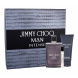 Jimmy Choo Jimmy Choo Man Intense, toaletná voda 100 ml + toaletná voda 7,5 ml + balzam po holení 100 ml