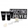 Moschino Forever, Edt 4.5ml + 25ml balzám po holení + 25ml sprchový gel