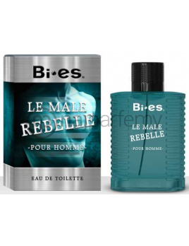 Bi-es Le Male Rebelle, Toaletná voda 100 ml Tester (Alternatíva parfému Jean Paul Gaultier Le Male Terrible)