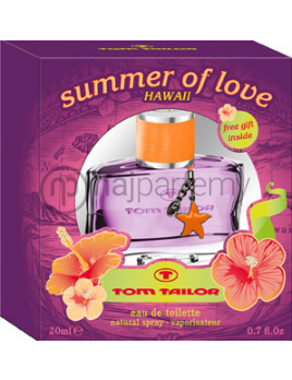 Tom Tailor Summer of Love Hawaii, Vzorka vône