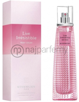 Givenchy Live Irresistible Rosy Crush florale, Parfémovaná voda 75ml - Tester