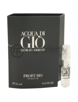 Giorgio Armani Acqua di Gio Profumo, Vzorka vône