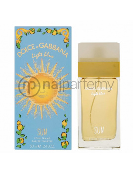 Dolce & Gabbana Light Blue Sun, Toaletná voda 50ml