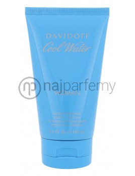 Davidoff Cool Water, Telové mlieko 150ml, Woman