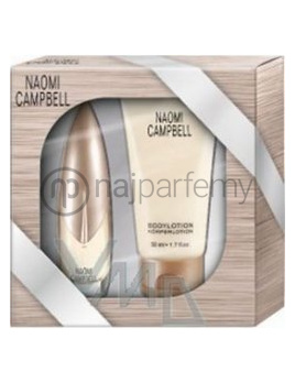 Naomi Campbell Naomi Campbell, Edt 15ml + 50ml tělové mléko