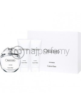 Calvin Klein Obsessed SET: Parfumovaná voda 100 ml + Telové mlieko 100 ml + Sprchový gél 100 ml