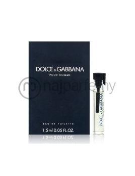 Dolce & Gabbana Pour Homme, vzorka vône