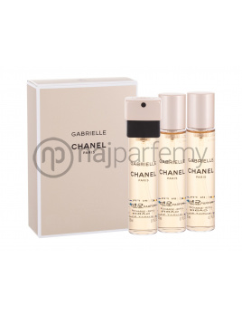 Chanel Gabrielle, Parfumovaná voda 3x20ml, Náplň