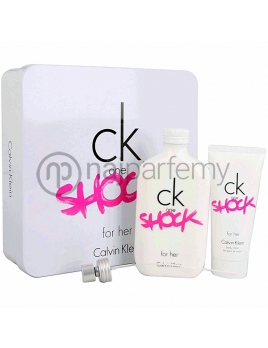 Calvin Klein One Shock For Her SET: Toaletná voda 200ml + Telové mlieko 100ml