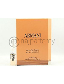 Giorgio Armani Eau d´Aromes, Vzorka vône EDT