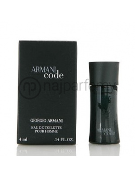 Giorgio Armani Black Code, Toaletná voda 4ml